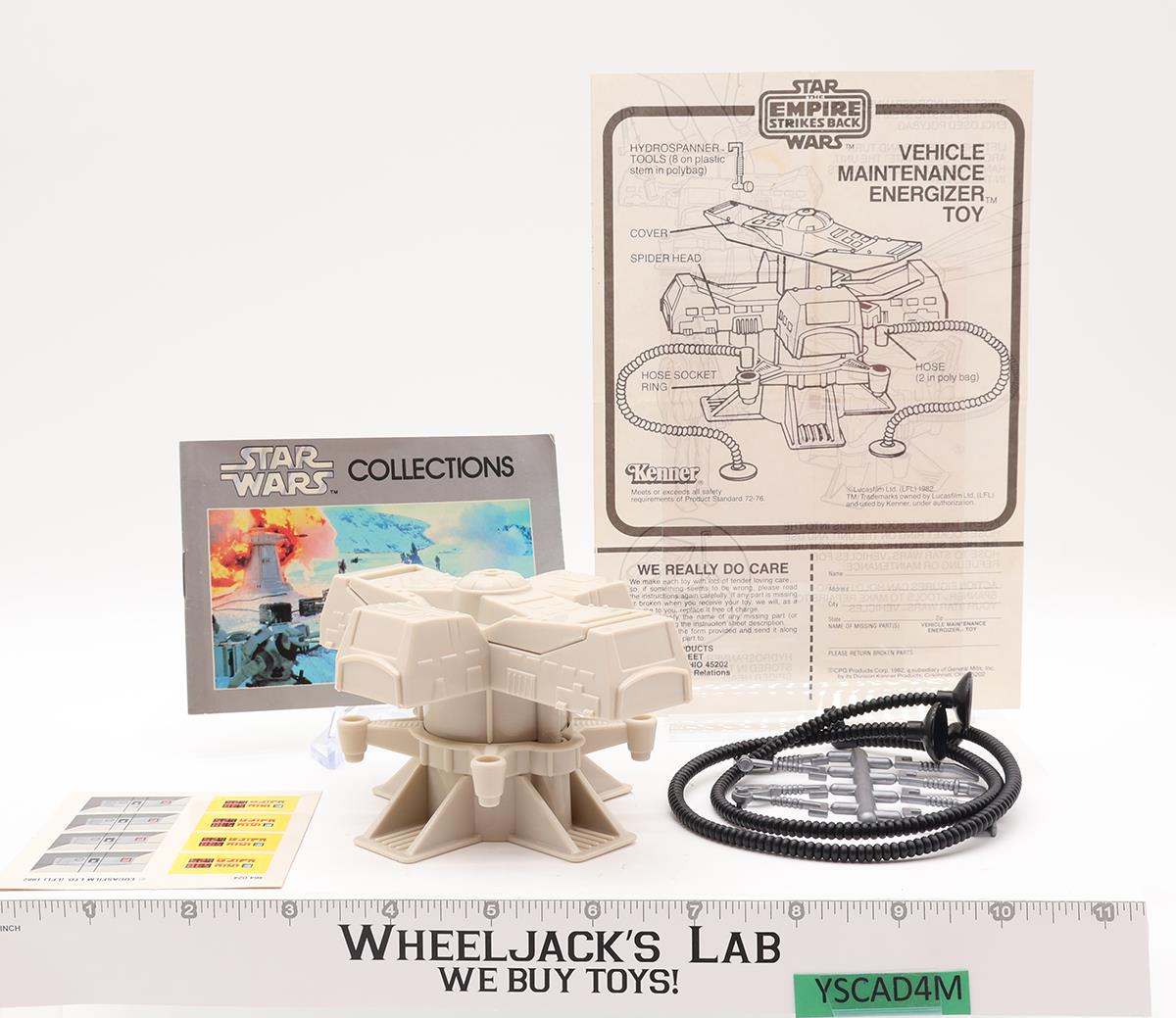 Vehicle Maintenance Energizer 100% Complete W/ Box Star Wars ROTJ 1982 Kenner