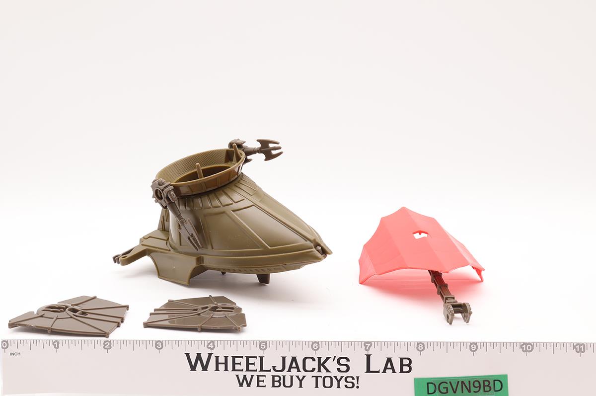 Desert Sail Skiff 100% Complete W/Box ROTJ 1983 Star Wars Vintage Kenner Vehicle