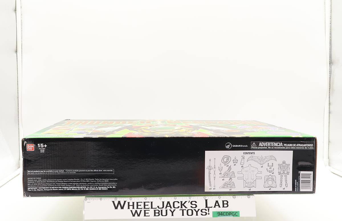 Legacy Thunder Megazord Power Rangers 2016 Bandai Action Figure NEW SEALED