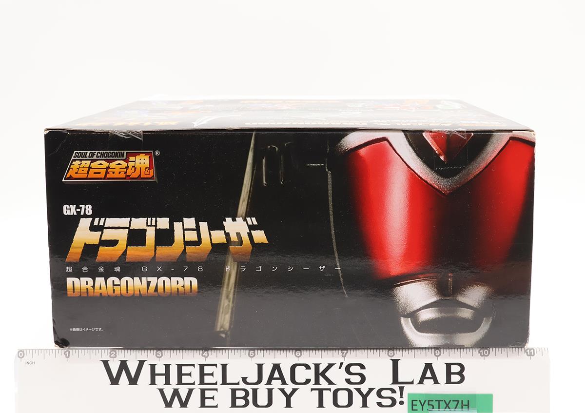 Gx-78 Dragonzord Caesar Zyuranger Soul of Chogokin Power Rangers Bandai NEW MISB
