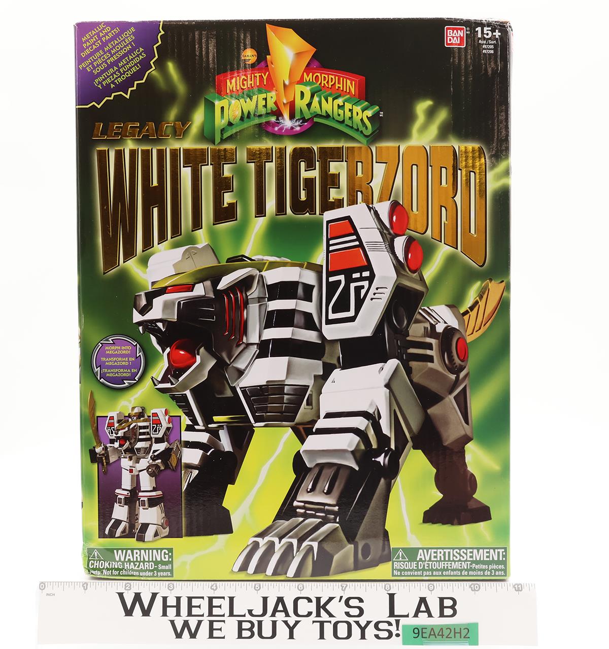 Legacy White Tigerzord Power Rangers 2018 Bandai Action Figure NEW SEALED