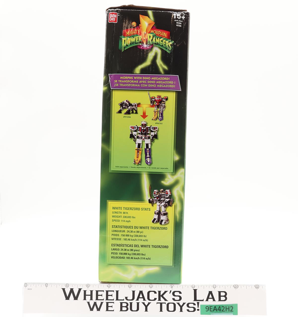 Legacy White Tigerzord Power Rangers 2018 Bandai Action Figure NEW SEALED