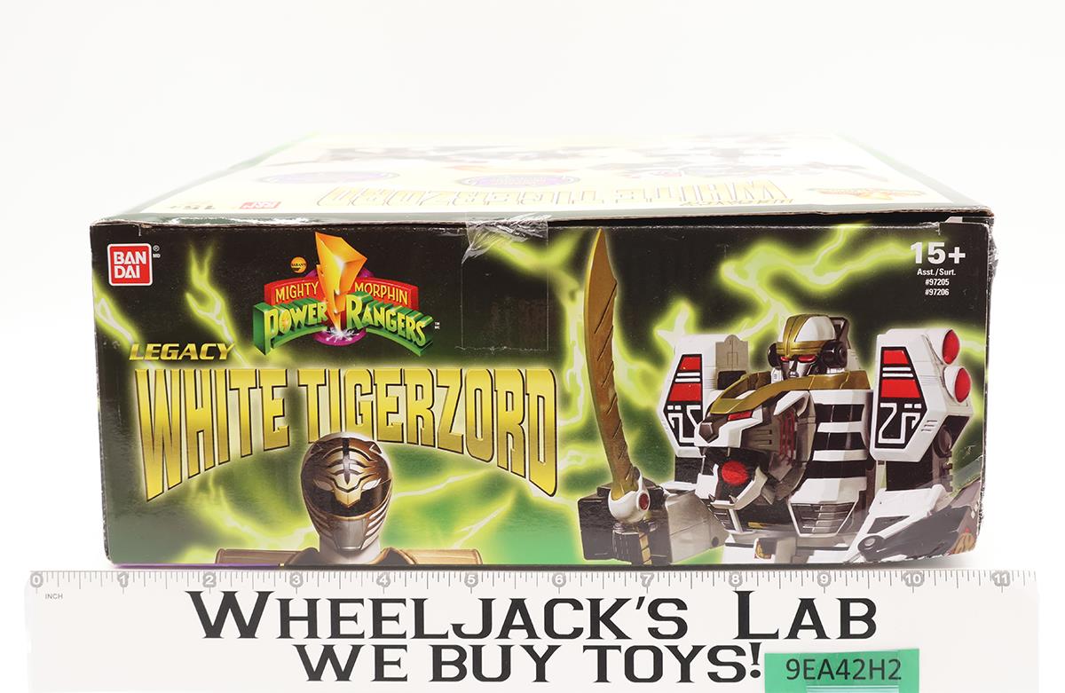 Legacy White Tigerzord Power Rangers 2018 Bandai Action Figure NEW SEALED
