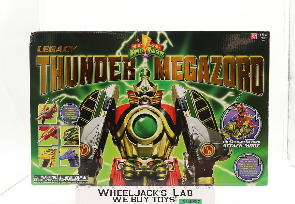 Legacy Thunder Megazord Power Rangers 2016 Bandai Action Figure NEW SEALED