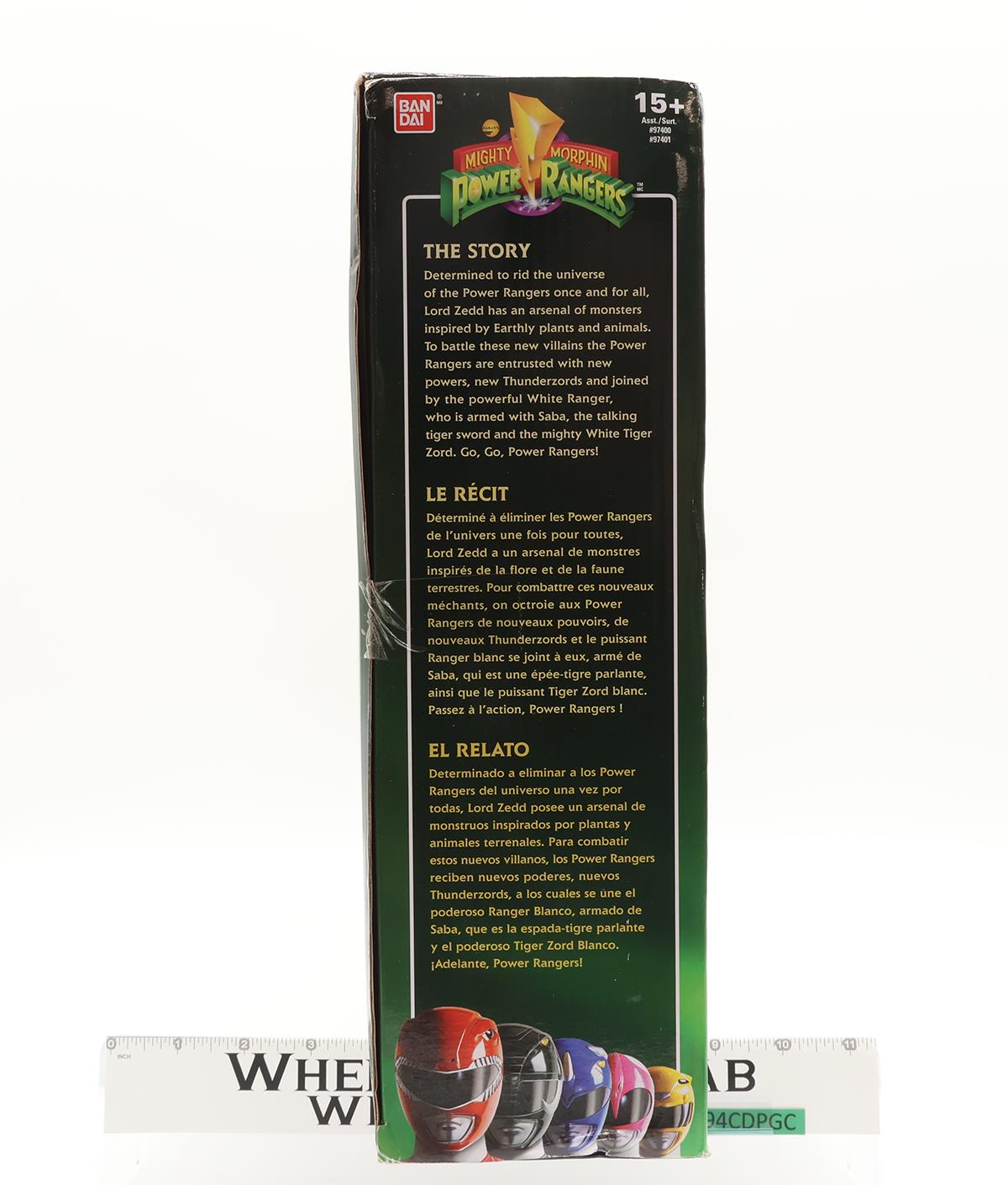 Legacy Thunder Megazord Power Rangers 2016 Bandai Action Figure NEW SEALED