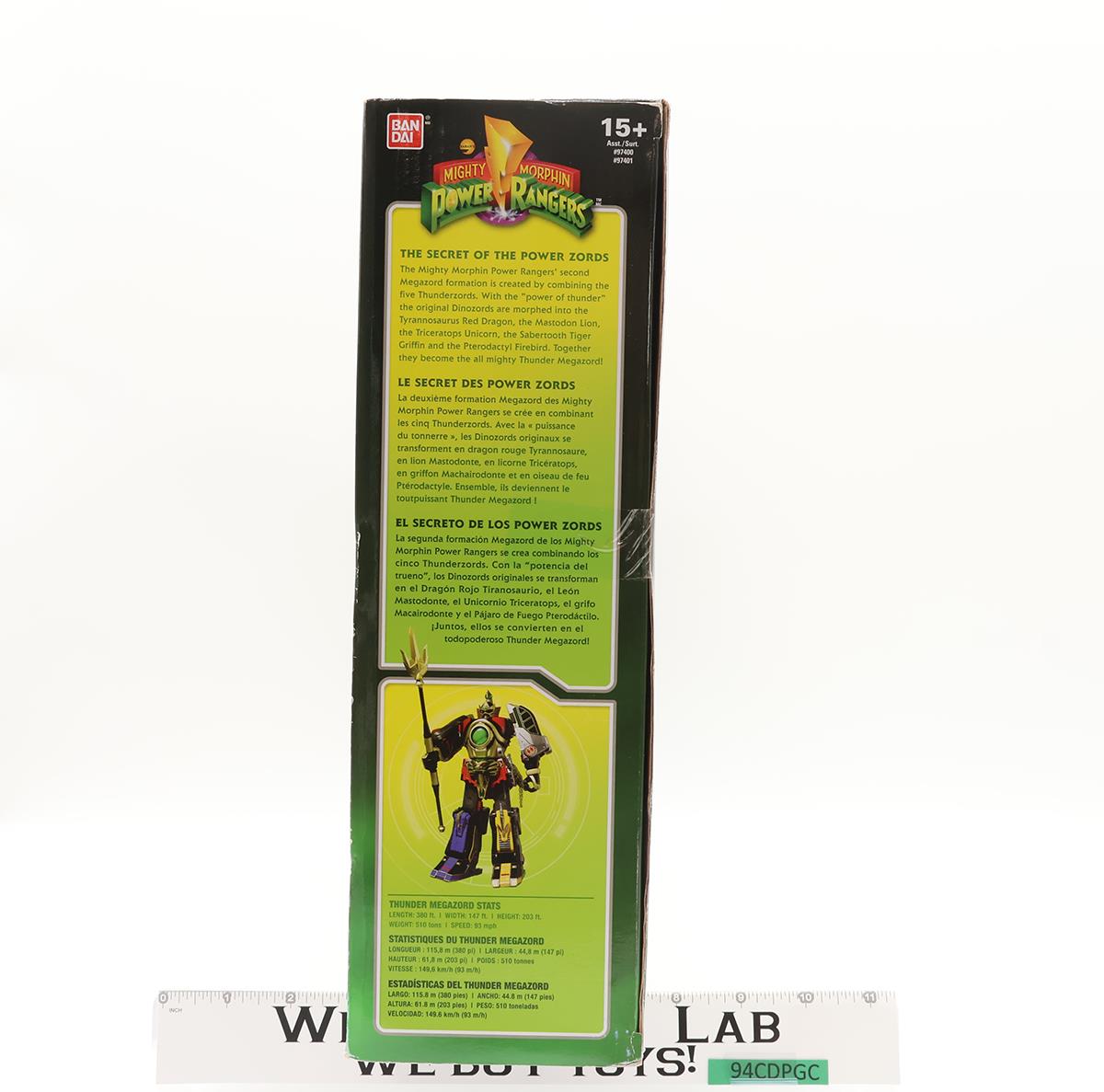 Legacy Thunder Megazord Power Rangers 2016 Bandai Action Figure NEW SEALED