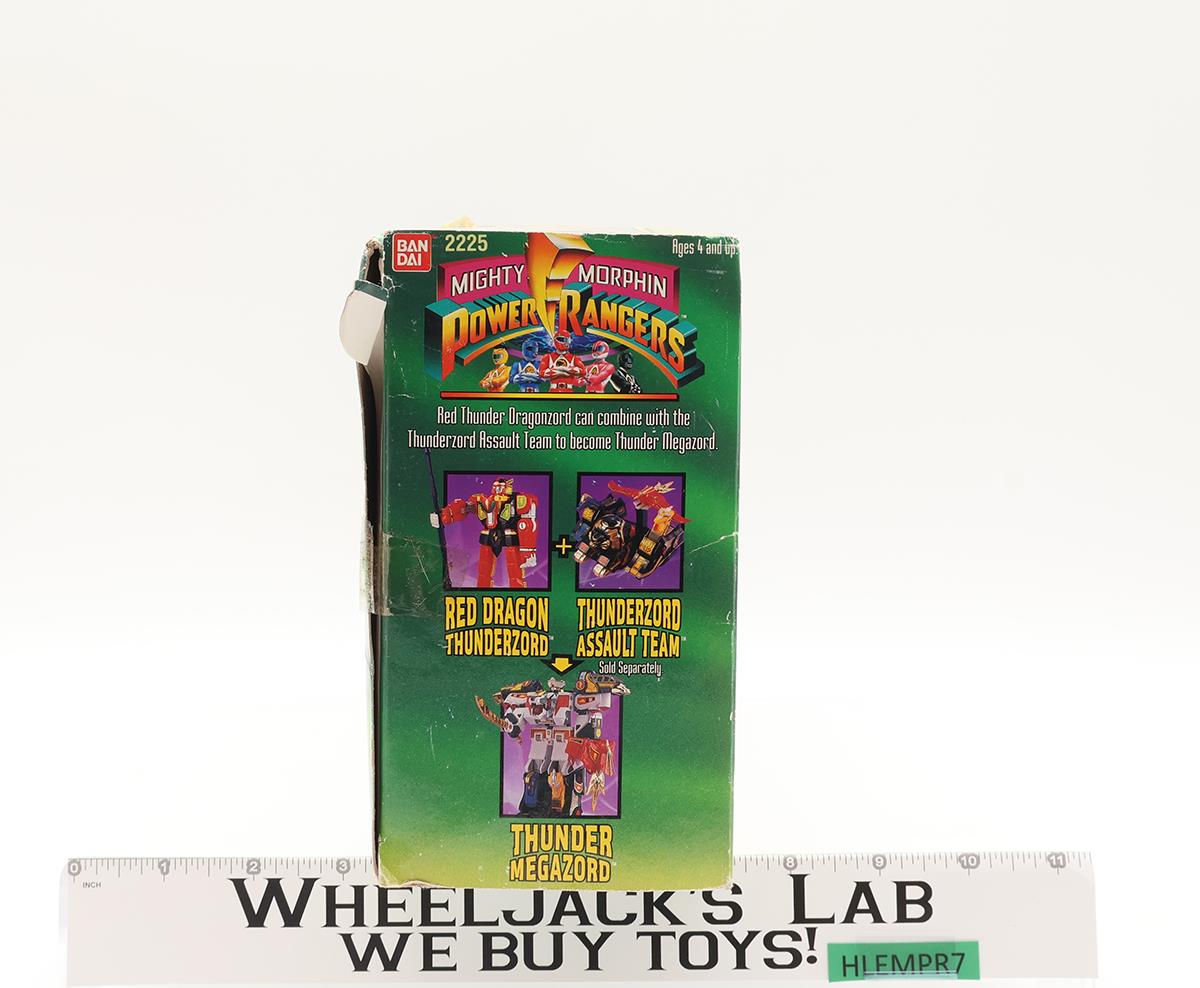 Red Dragon Thunderzord 100% Complete Power Rangers 1994 Bandai Vintage