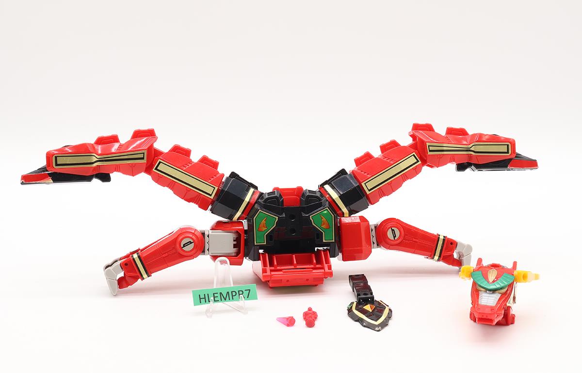 Red Dragon Thunderzord 100% Complete Power Rangers 1994 Bandai Vintage
