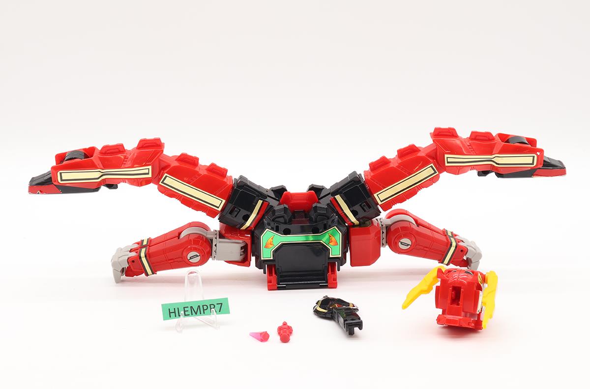 Red Dragon Thunderzord 100% Complete Power Rangers 1994 Bandai Vintage