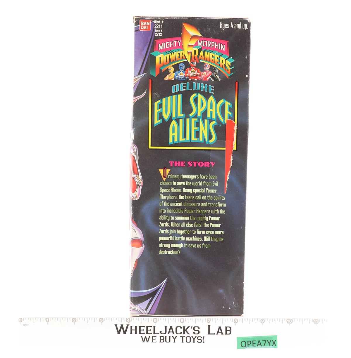 Lord Zedd Evil Space Aliens Complete Mighty Morphin Power Rangers 1994 Bandai