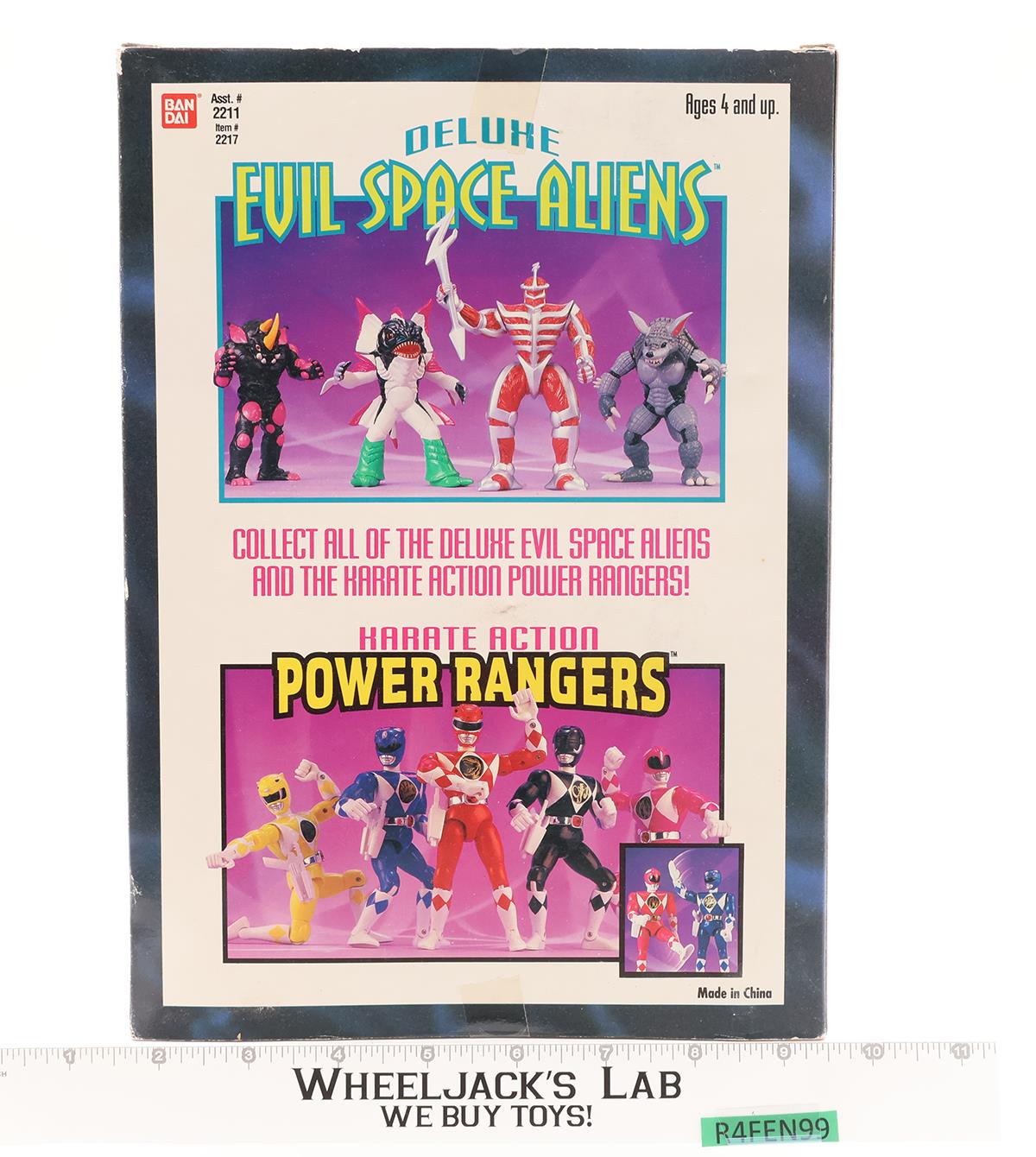 Goo Fish Evil Space Alien Mighty Morphin Power Rangers 1994 Bandai Action Figure