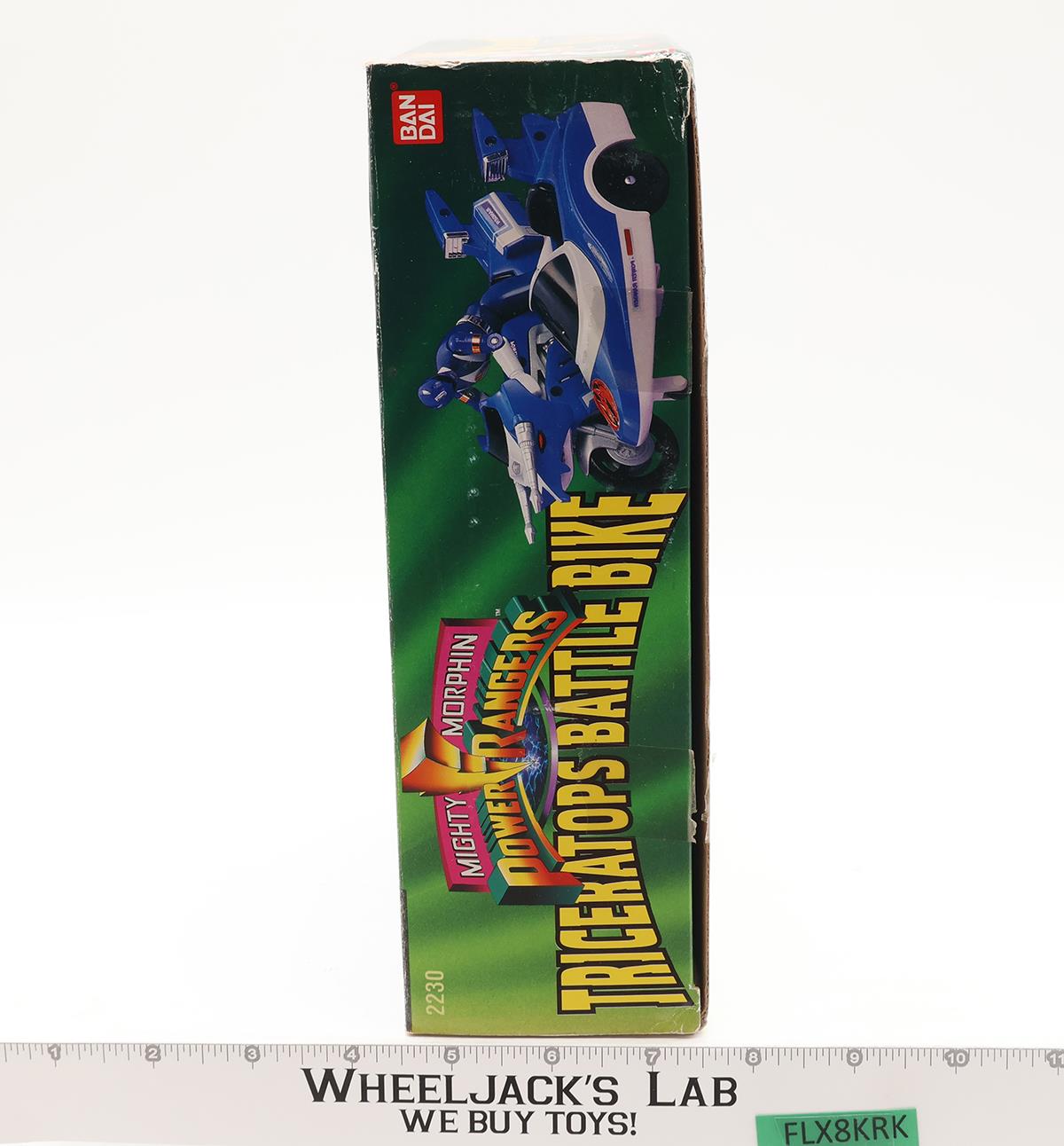 Triceratops Battle Bike MMPR Power Rangers 1993 Bandai Action Figure Vehicle