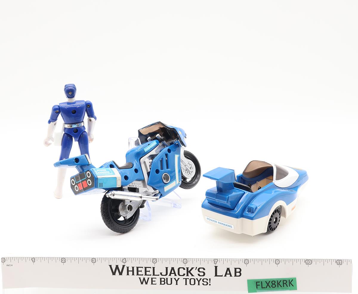 Triceratops Battle Bike MMPR Power Rangers 1993 Bandai Action Figure Vehicle