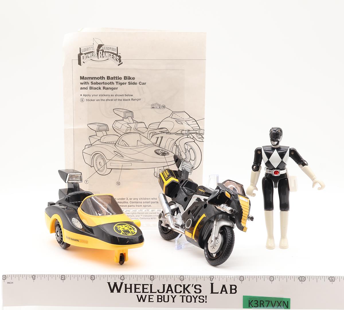 Mammoth Battle Bike MMPR Power Rangers 1993 Bandai Action Figure Vehicle