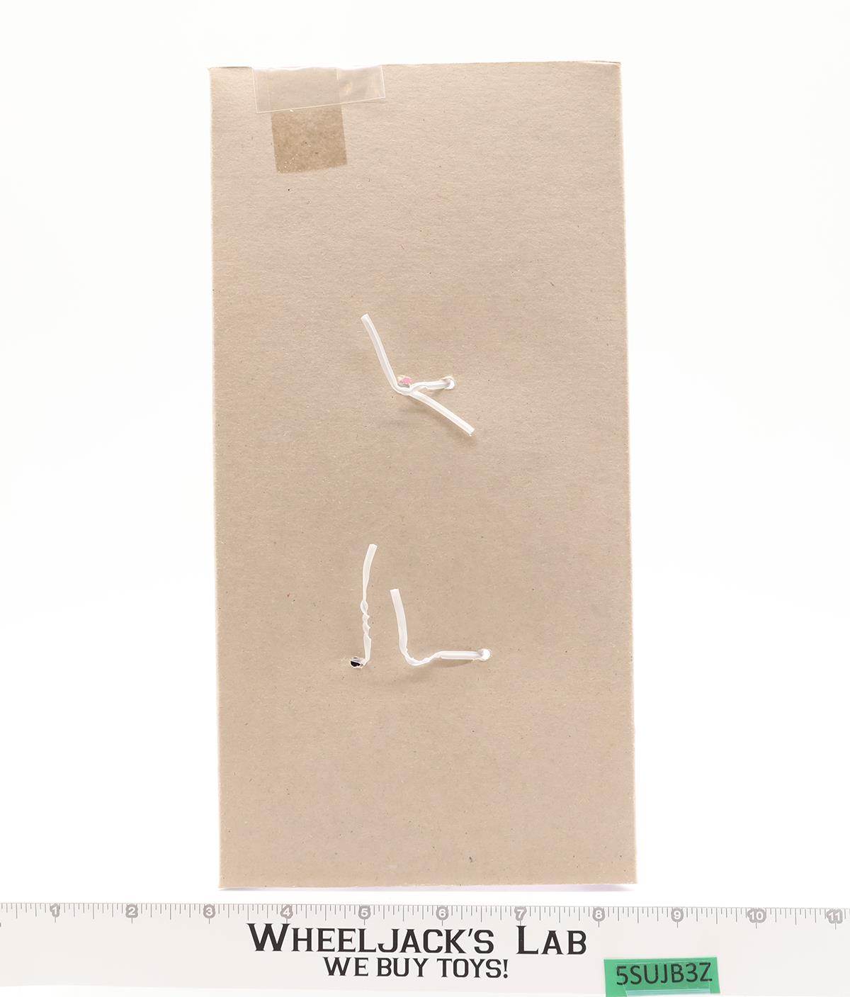 Zach Black Ranger Complete Mighty Morphin Power Rangers 1993 Bandai 8" Figure