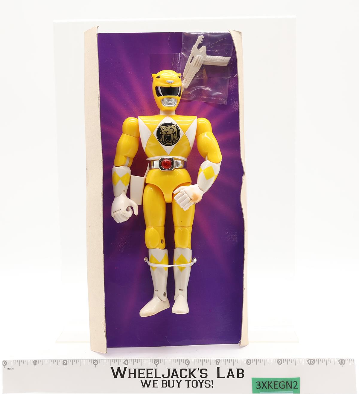 Trini Yellow Ranger Mighty Morphin Power Rangers 1993 Bandai Action Figure