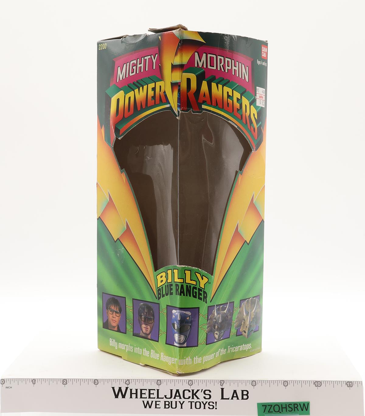 Billy Blue Ranger Complete Mighty Morphin Power Rangers 1993 Bandai 8" Figure