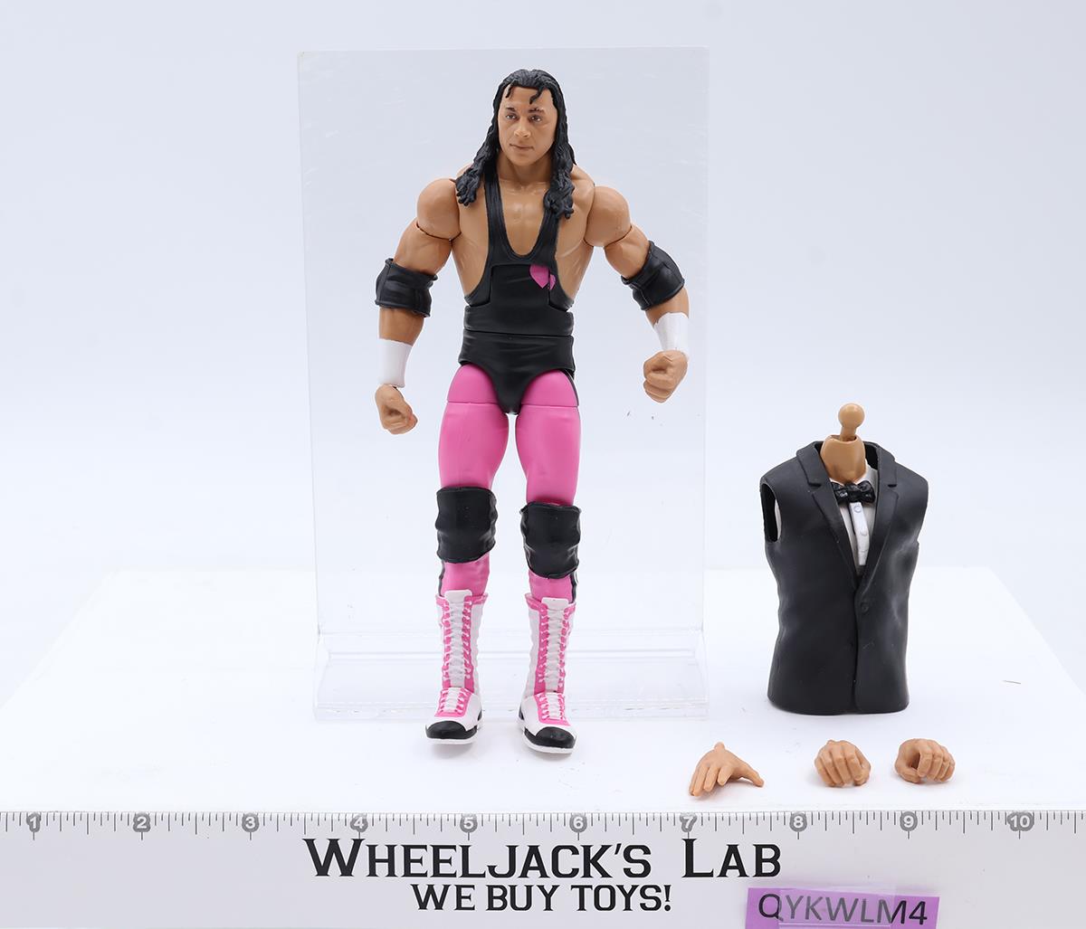 Bret "Hit Man" Hart Wrestlemania ELITE 41 Series W/ Finkel Part 2024 Mattel