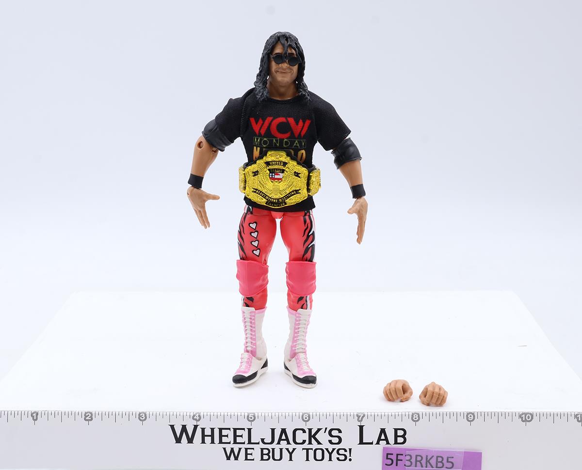 Bret Hart Ringside Collectibles WW Elite Wrestlers 2011 Mattel Complete