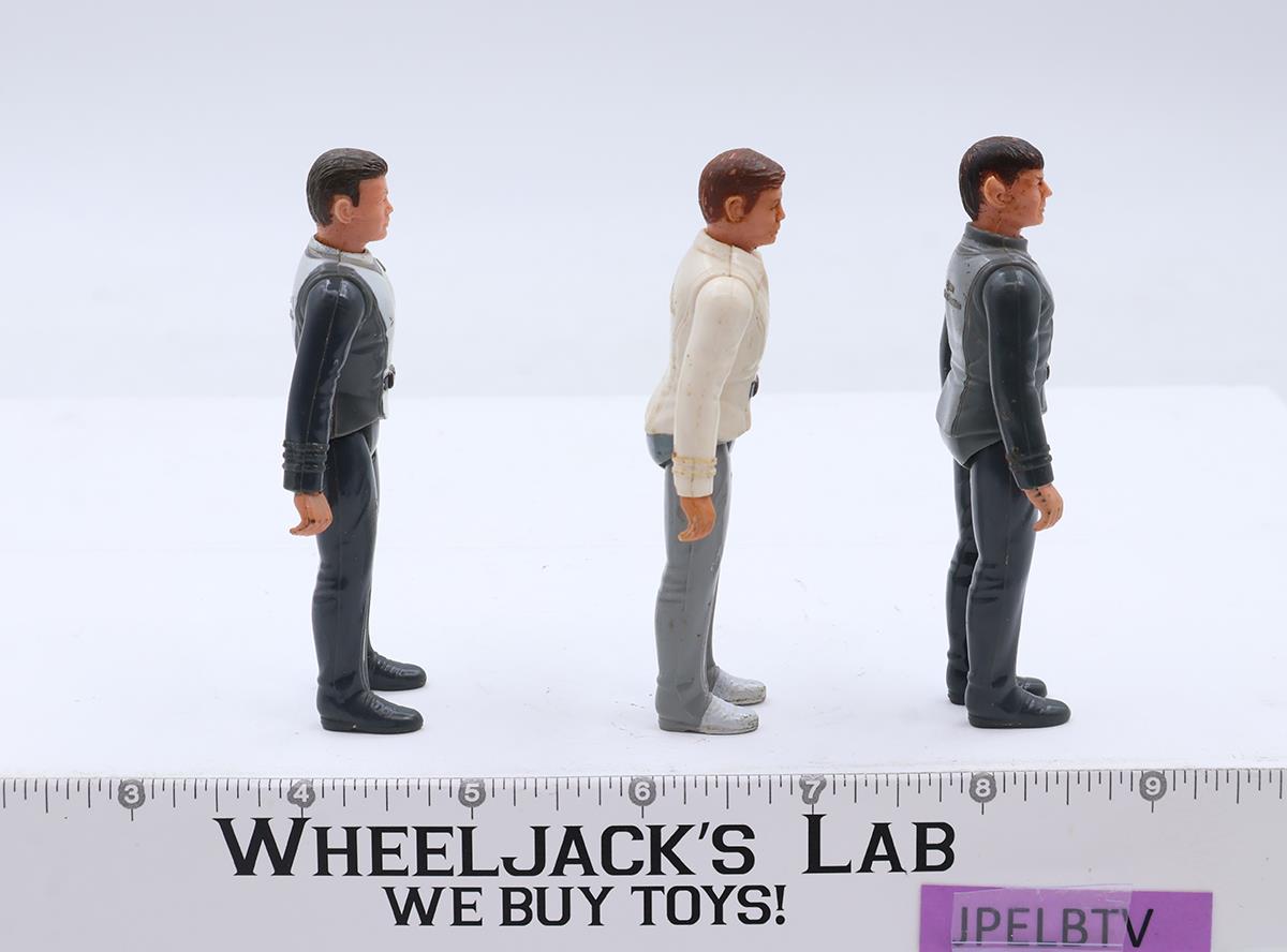 Bones Capt. Kirk Spock 1979 Star Trek The Movie Mego 3.75" Action Figures