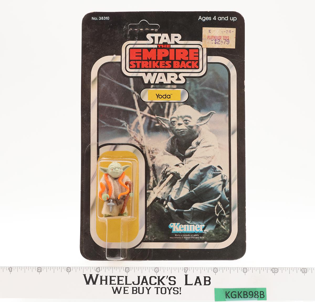 Yoda Orange Snake 32 Back-B Star Wars ESB 1980 Kenner Action Figure NEW SEALED