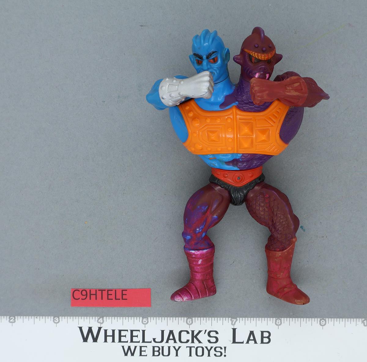 Two Bad Round Masters of the Universe MOTU 1984 Mattel Vintage Fi