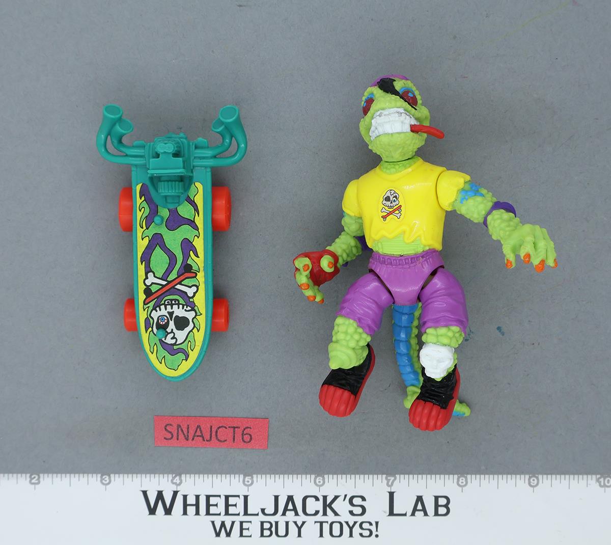 Mondo Gecko 100% Complete Teenage Mutant Ninja Turtle TMNT Playmates 1990