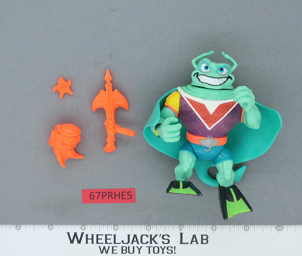 Ray Fillet 100% Complete Teenage Mutant Ninja Turtles TMNT 1990 Playmates