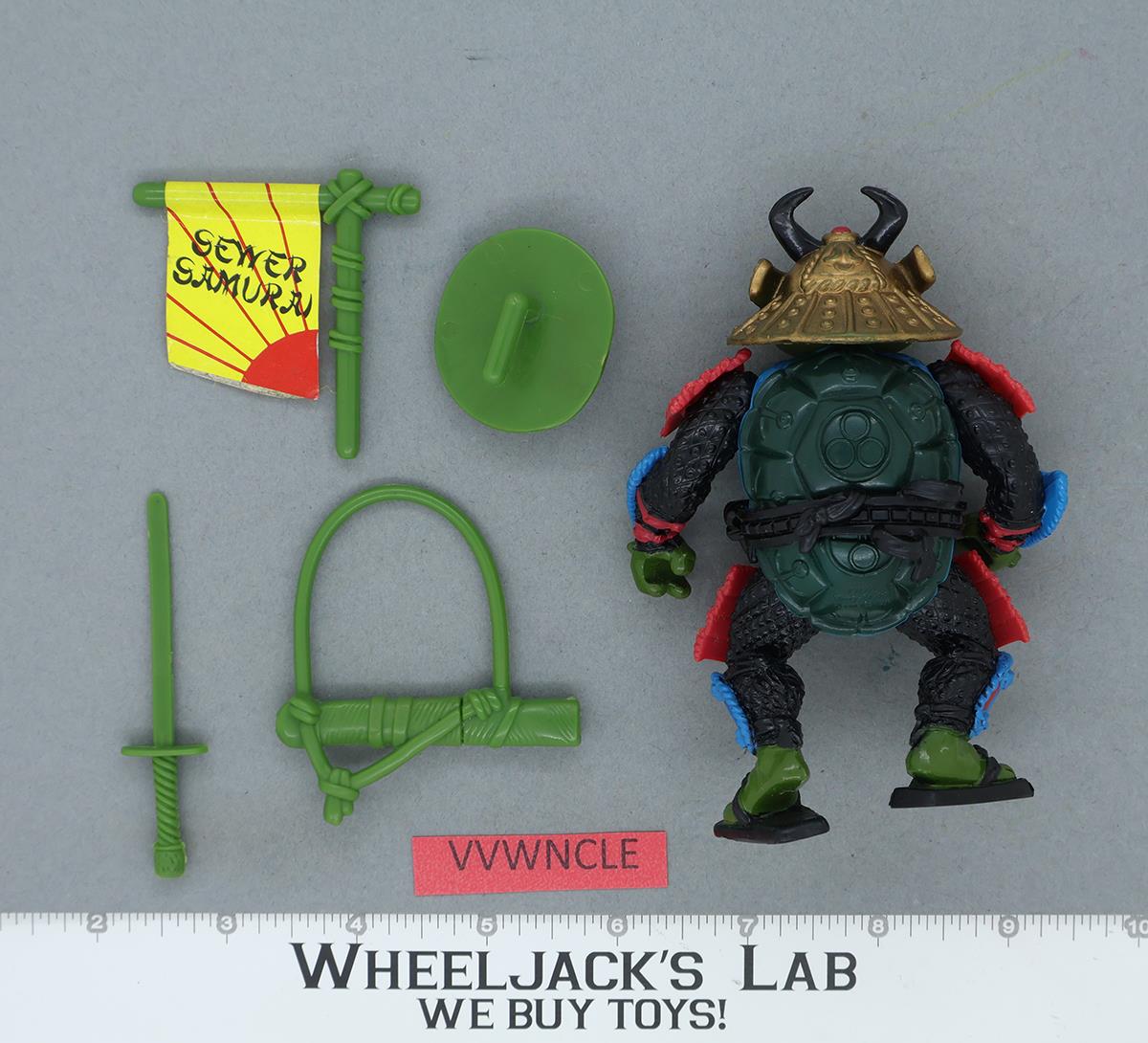 Sewer Samurai Leo 100% Complete Teenage Mutant Ninja Turtles TMNT Playmates 1990