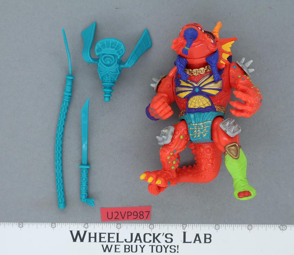 Hot Head 100% Complete Teenage Mutant Ninja Turtles TMNT 1992 Playmates Vintage