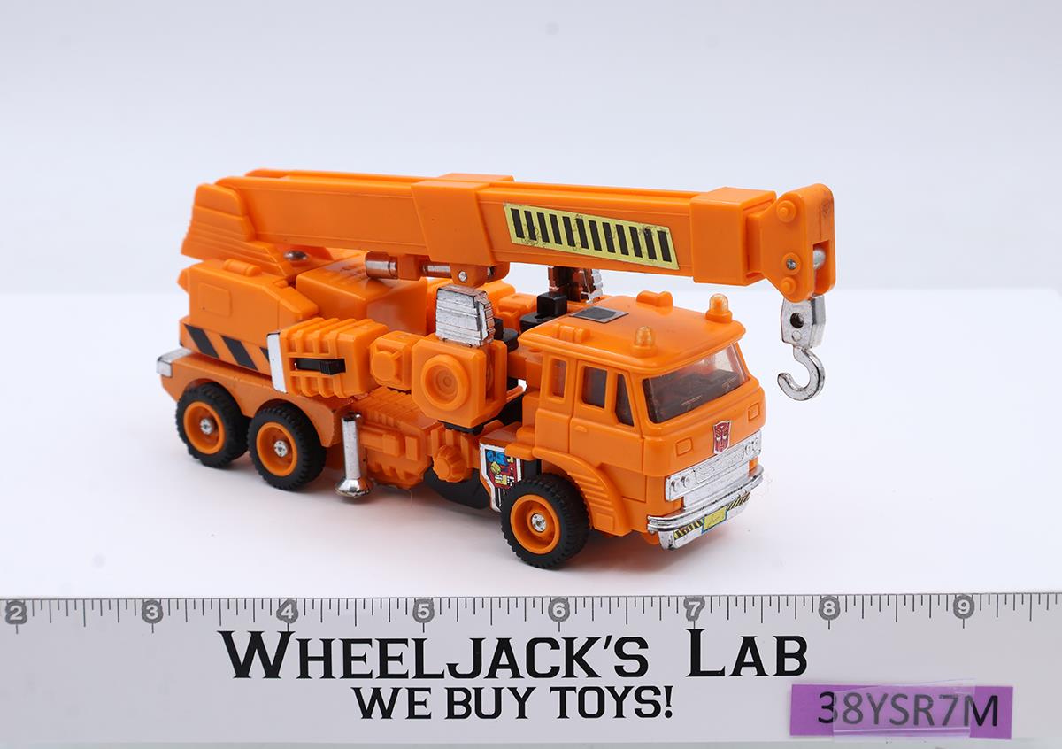 Grapple 100% Complete 1985 Vintage G1 Hasbro Transformers Action Figure