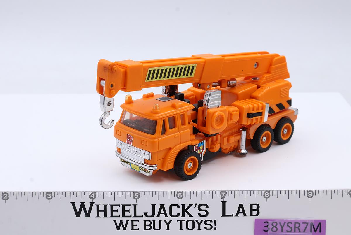 Grapple 100% Complete 1985 Vintage G1 Hasbro Transformers Action Figure