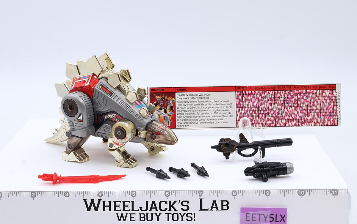 Snarl 100% Complete Vintage 1985 G1 Transformers Hasbro Action Figure