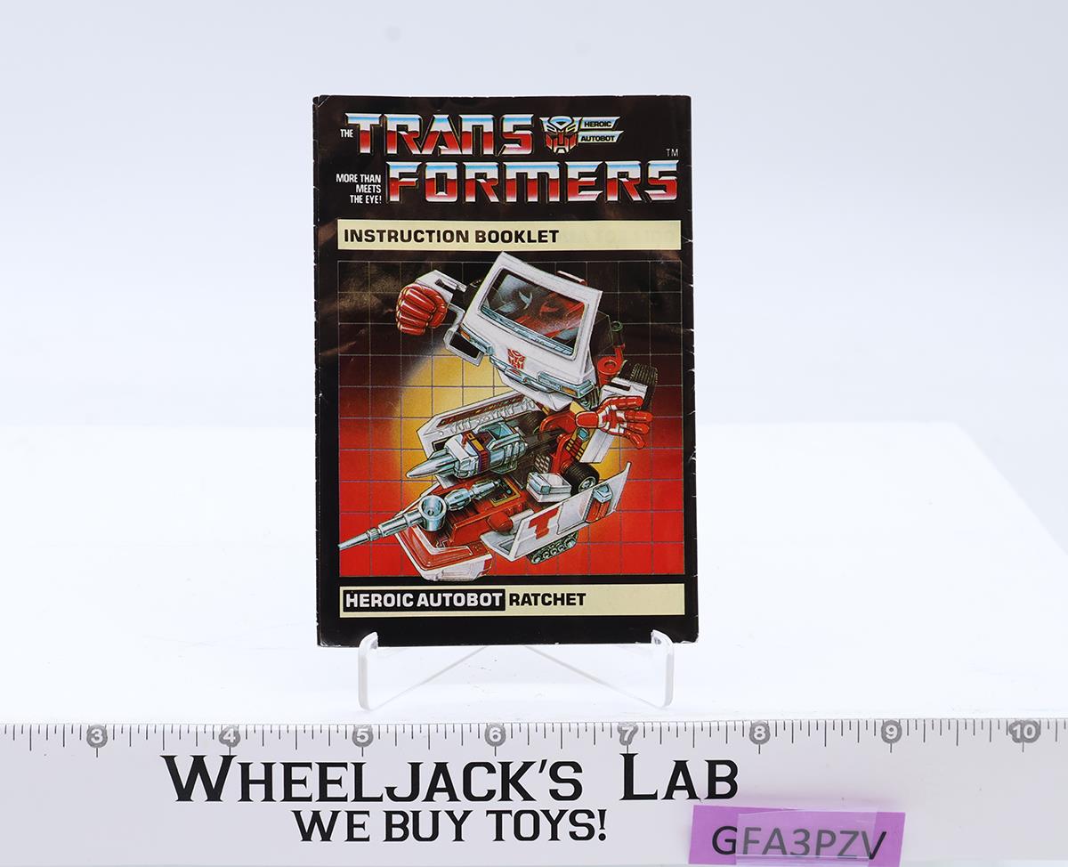 Ratchet 100% Complete 1984 Vintage Hasbro G1 Transformers Action Figure