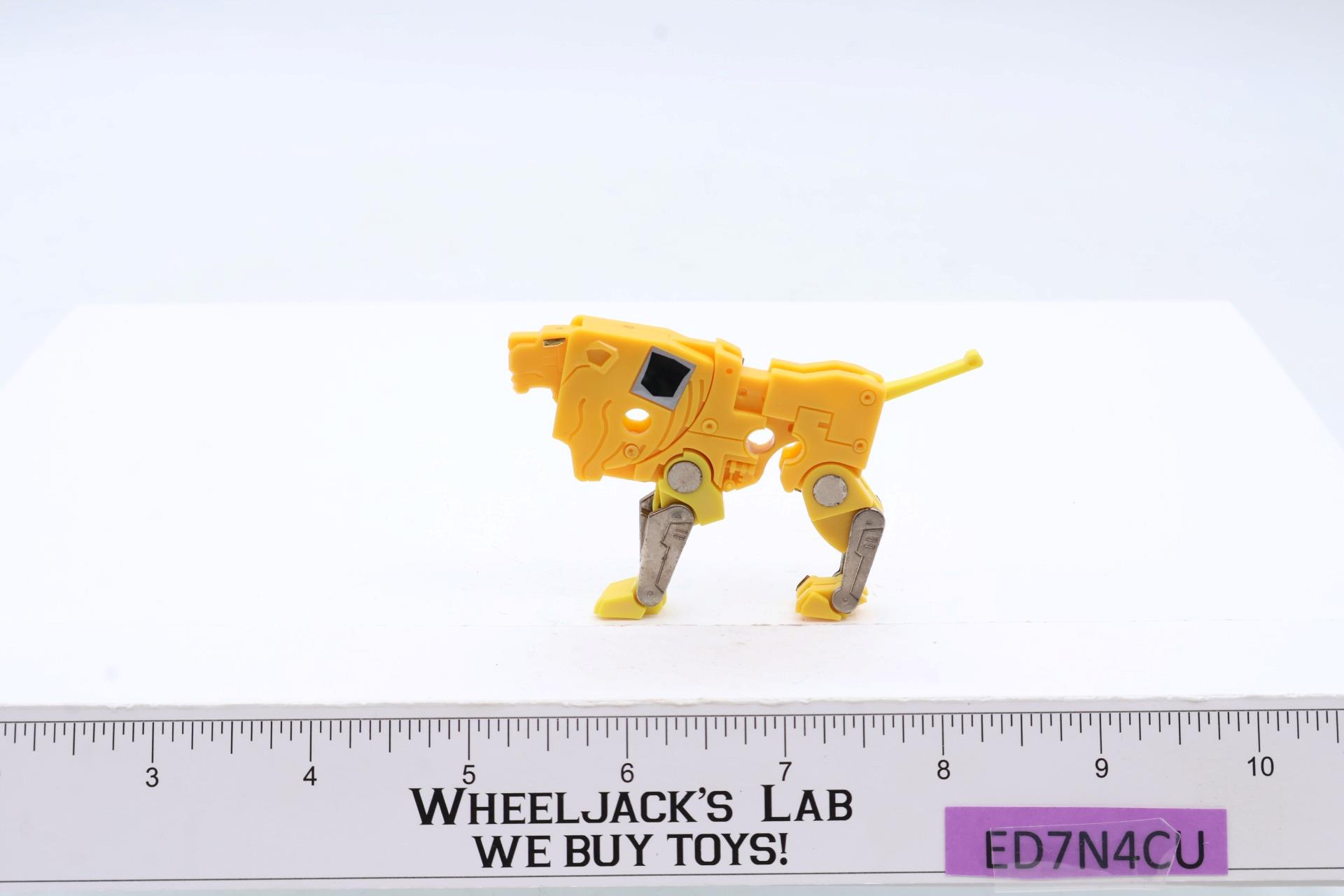 Steeljaw SILVER 100% Complete NEAR MINT 1986 Vintage G1 Transformers Figure