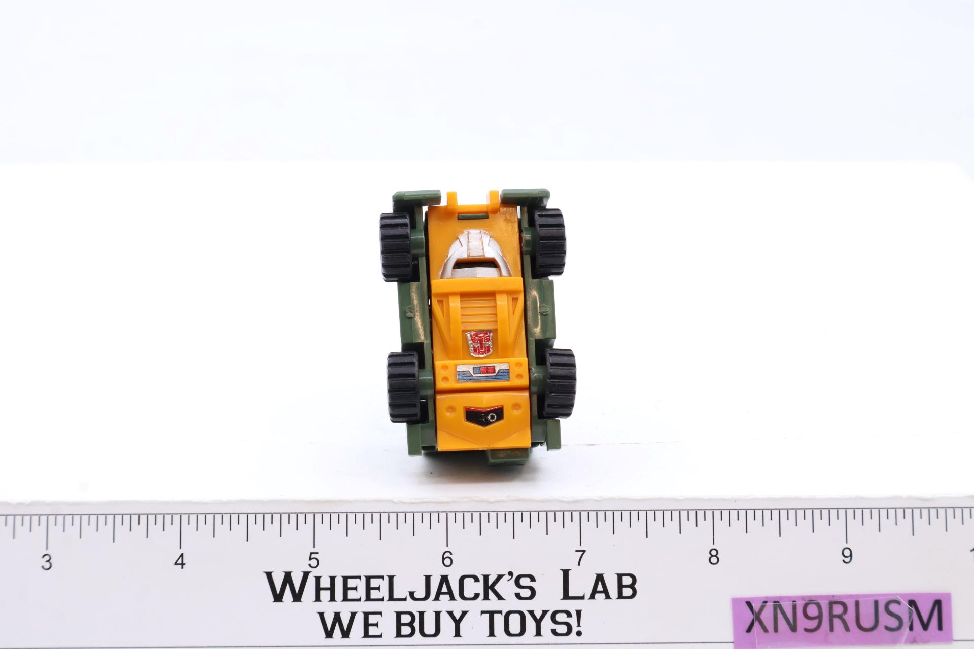 Brawn 100% Complete Vintage 1984 G1 Transformers Hasbro Action Figure