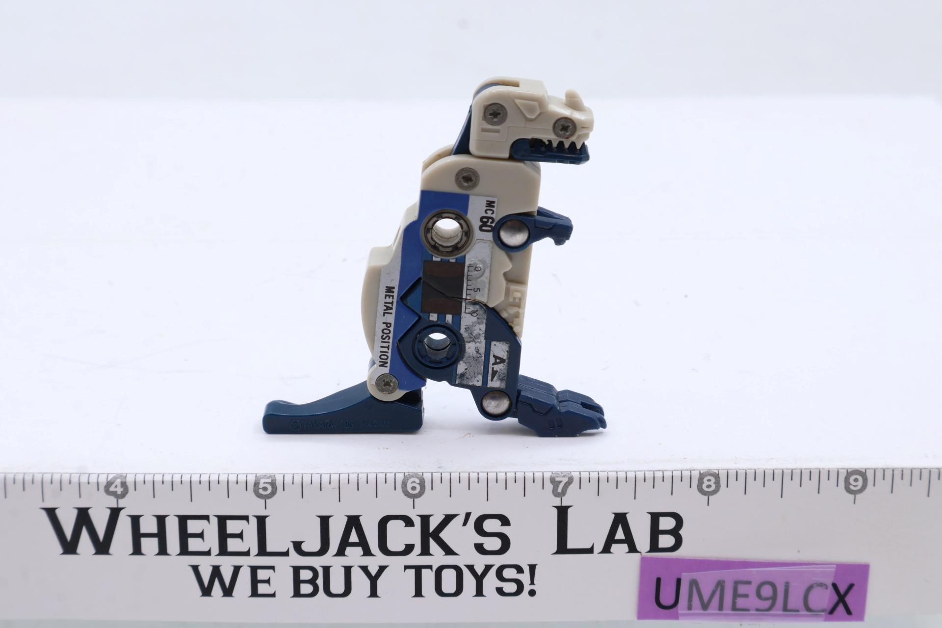 Overkill Cassette 100% Complete 1986 G1 Transformers Tyrannosaurus Hasbro