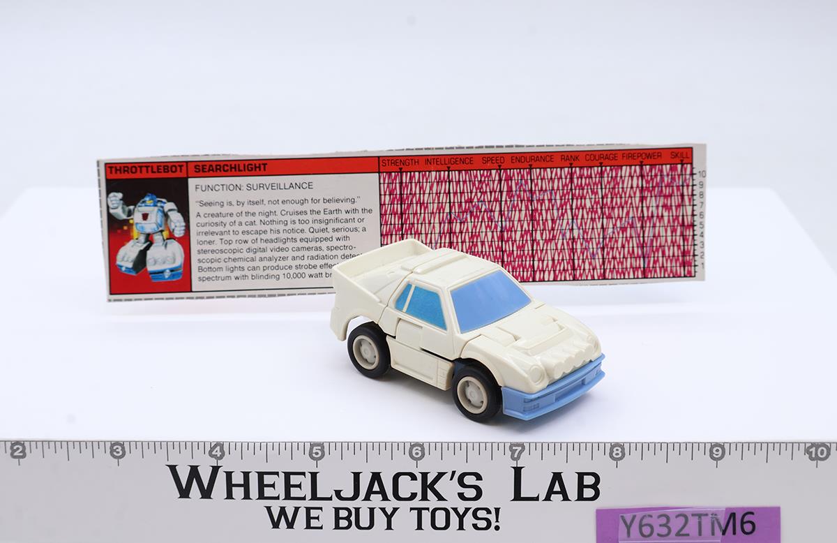 Searchlight 100% Complete WORKS 1987 Vintage G1 Transformers Action Figure