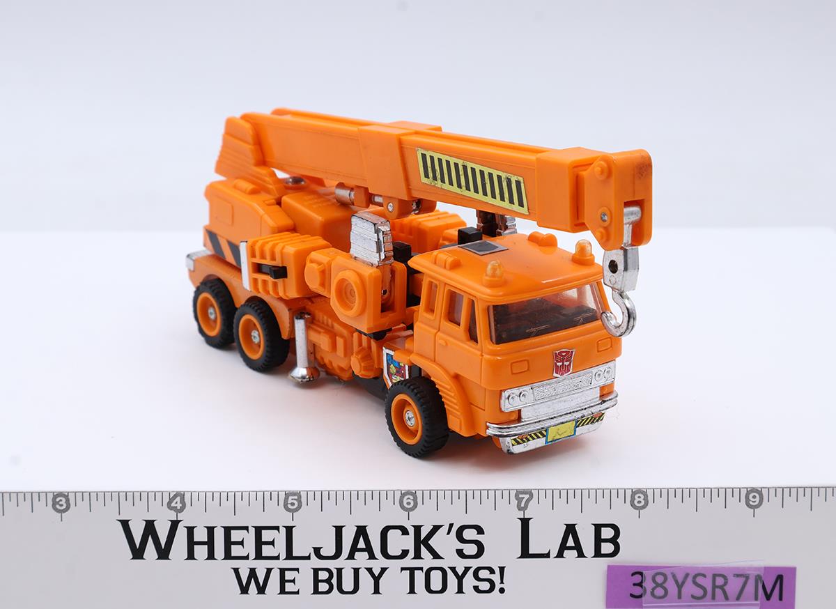 Grapple 100% Complete 1985 Vintage G1 Hasbro Transformers Action Figure