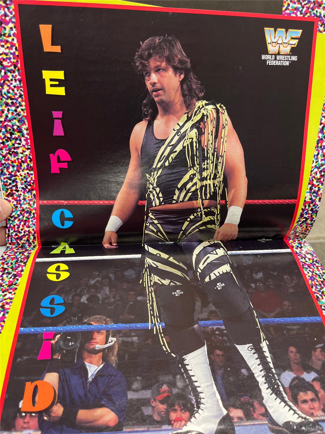 WWF Magazine July 1996 w/ Poster & Trading Cards Plus Premiere Issue Comic VGC