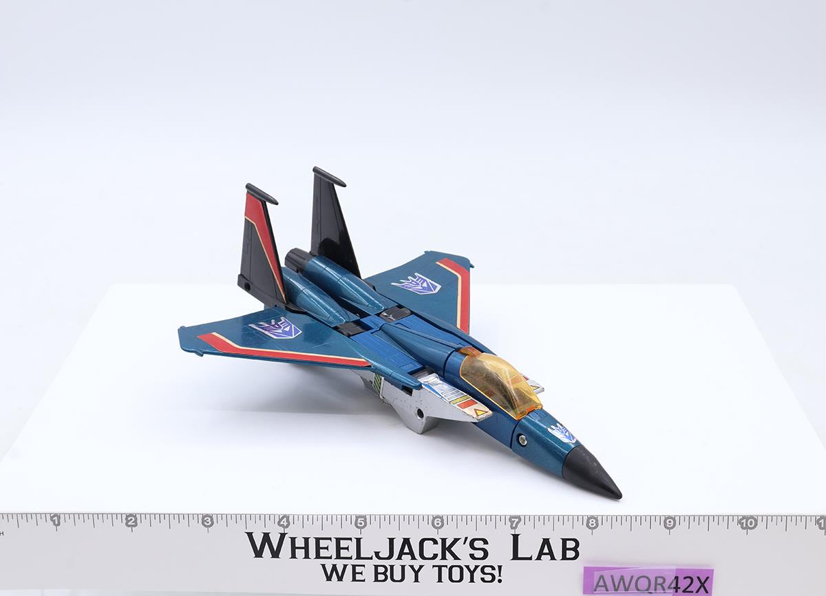 Thundercracker 1984 Vintage Hasbro G1 Transformers F-15 Fighter Action Figure