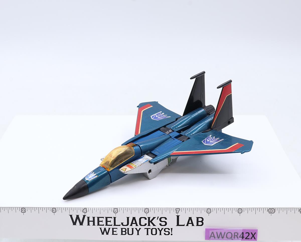 Thundercracker 1984 Vintage Hasbro G1 Transformers F-15 Fighter Action Figure