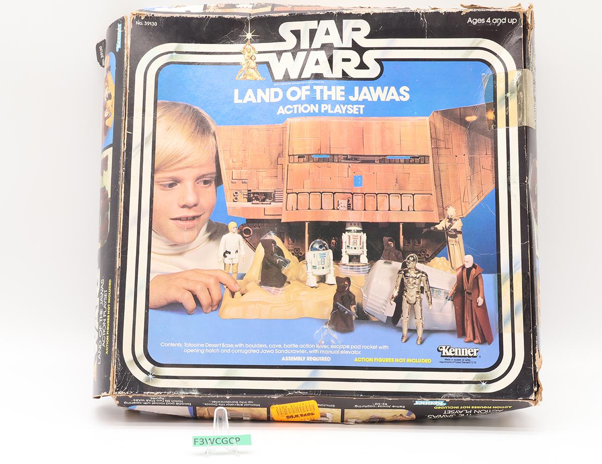 Land of the Jawas 100% Complete W/Box Star Wars 1977 Kenner Action Playset