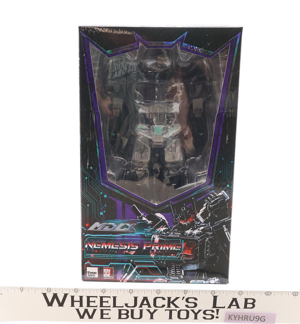 MDLX Nemesis Prime Transformers 2022 Hasbro ThreeZero Action Figure NEW MIB