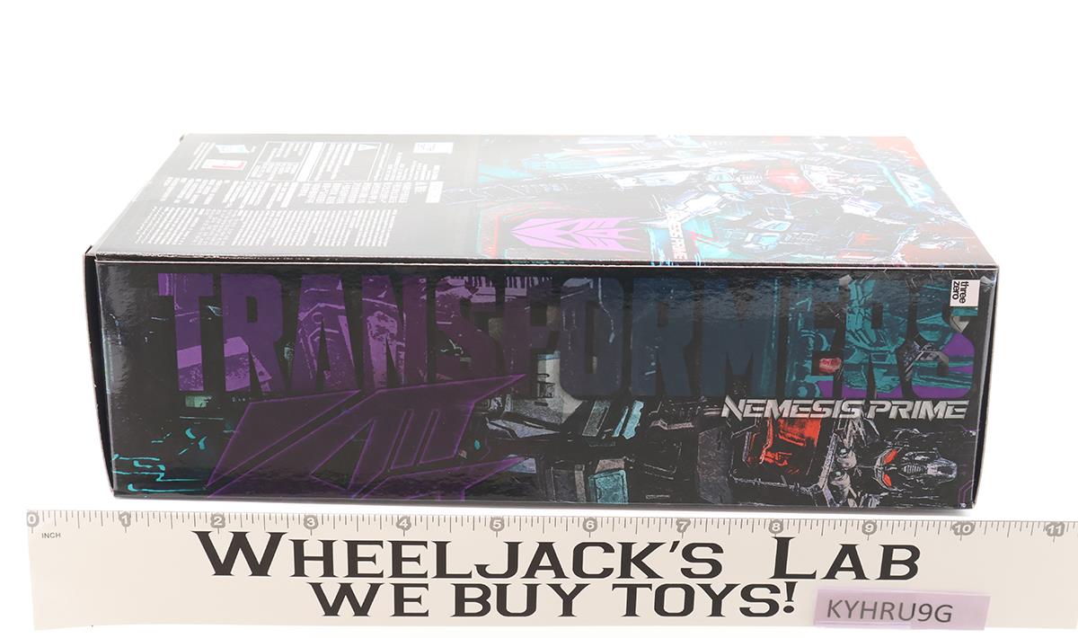 MDLX Nemesis Prime Transformers 2022 Hasbro ThreeZero Action Figure NEW MIB