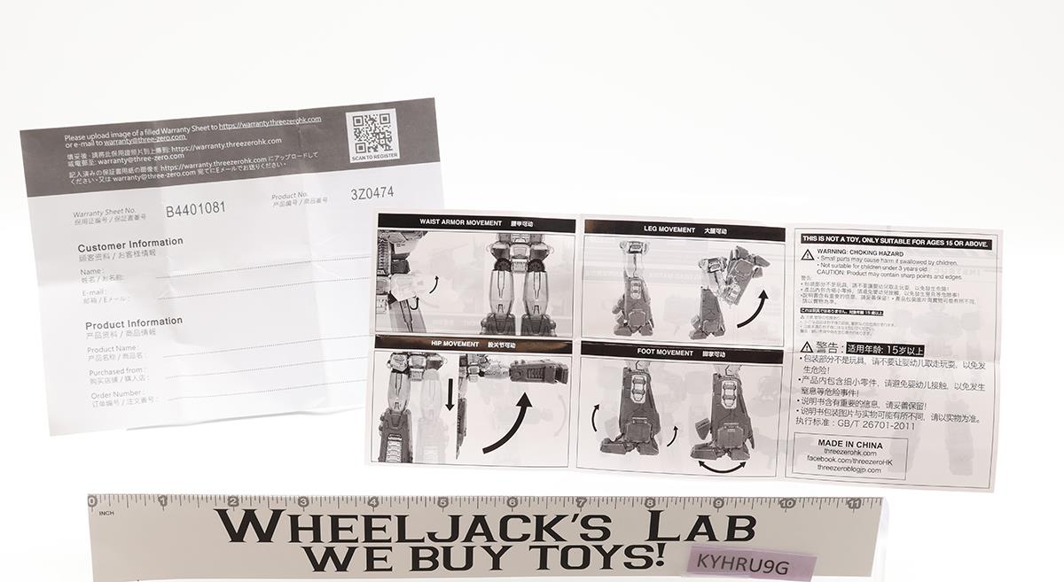 MDLX Nemesis Prime Transformers 2022 Hasbro ThreeZero Action Figure NEW MIB