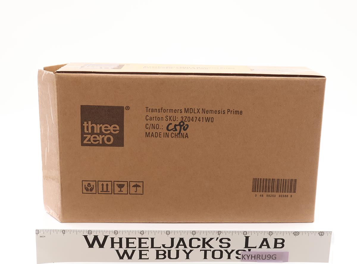 MDLX Nemesis Prime Transformers 2022 Hasbro ThreeZero Action Figure NEW MIB