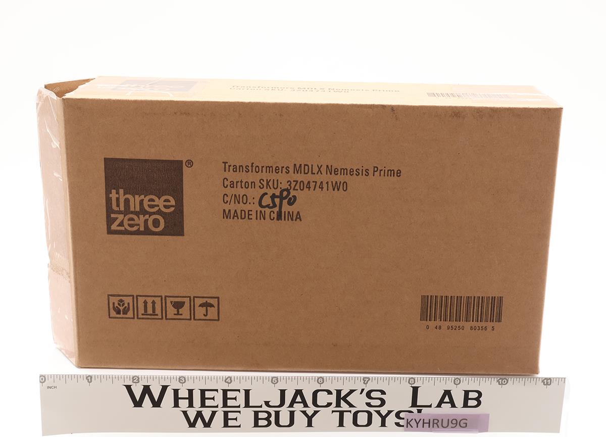 MDLX Nemesis Prime Transformers 2022 Hasbro ThreeZero Action Figure NEW MIB