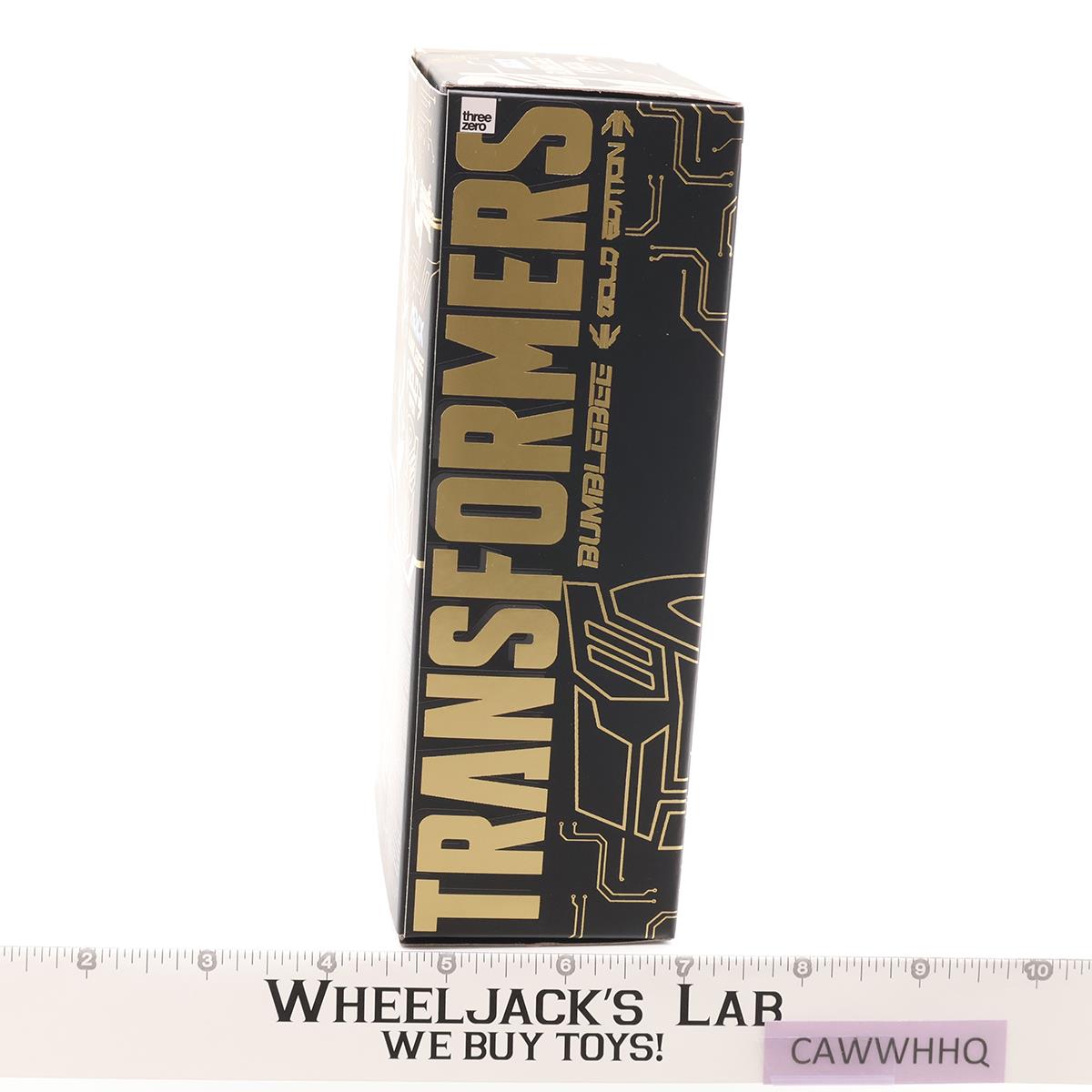 MDLX Bumblebee Gold Edition Transformers 2022 Hasbro ThreeZero Figure NEW MIB