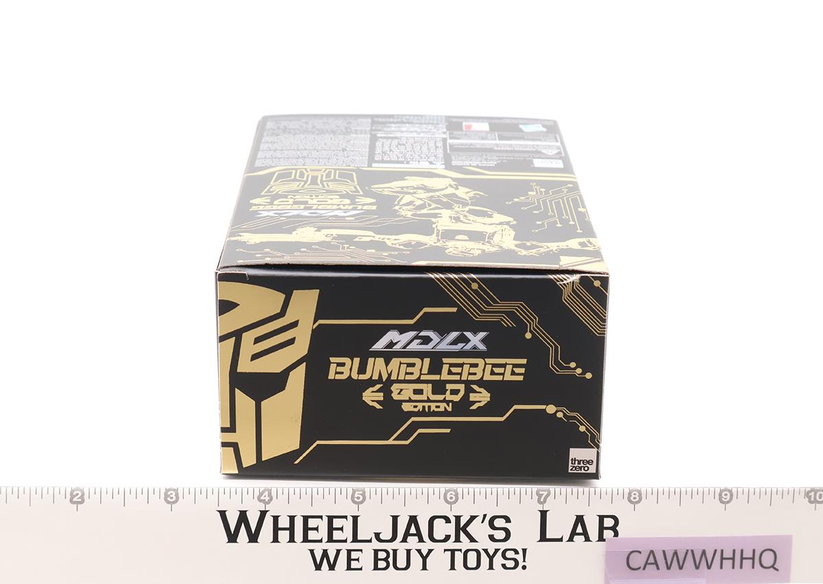MDLX Bumblebee Gold Edition Transformers 2022 Hasbro ThreeZero Figure NEW MIB